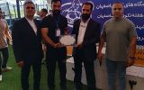 قضاوت اولین و تنها داور آران و بیدگلی در مسابقات فیتنس چلنج قهرمانی استان اصفهان